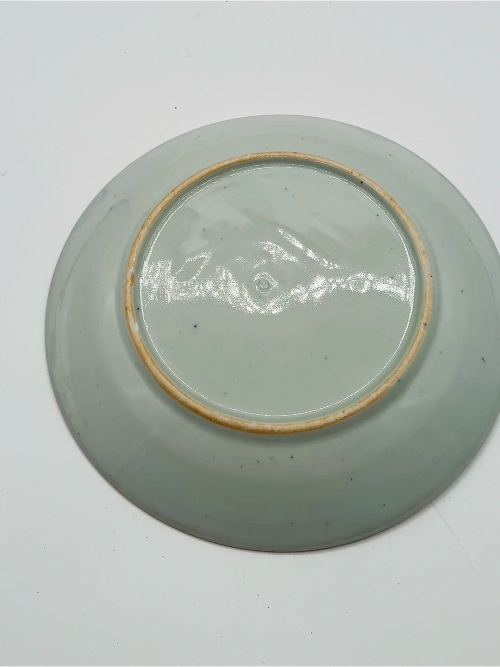 ashworth bros hanley Blue And White England Plate D 10 Inch